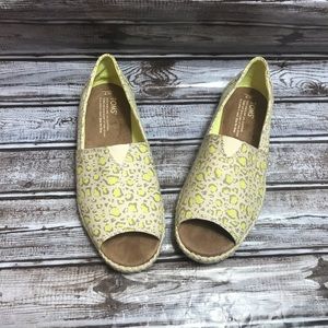 NWOT) Toms Alparagata Espadrille Slip On Shoes